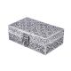 Silver Plated Rectangular Jewelry Box