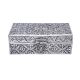 Silver Plated Rectangular Jewelry Box