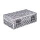 Silver Plated Rectangular Jewelry Box