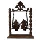 Traditional Statue of Lord Ganesha and Goddess Lakshmi on Swing