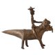Traditional Animal & Rider Statue in Tribal Art