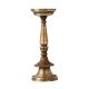 High Brass Pillar Candle Holder Statue
