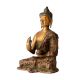 Brass Buddha Statue in Meditation Pose