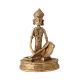 Traditional Brass Statue of Musician Playing Dafli