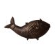 Brass Fish Statue in Jali Work