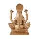 Brass Goddess Statue Of Dhanlakshmi In Blessing Pose