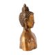 Brass Buddha Bust Statue for Decor