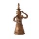 Brass Tribal Lady Oil Lamp for Decor