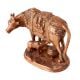Brass Holy Kamdhenu With Calf Statue