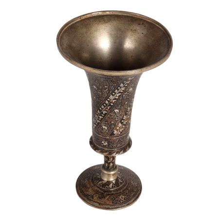 Islamic Art Flower Pot with Rare Carvings