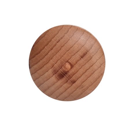 6 Pieces Natural Wood Knobs