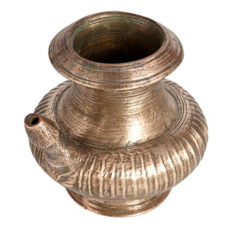 Small Brass Vintage Kindi or Holy Water Pot