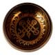 Tibetan Om Singing Bowl Made of Bell Metal