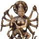 Brass Statue Of Mahishasura-Mardini Goddess Durga