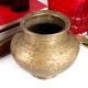 Indian Traditional Holy Water Pot or Lota for Decor
