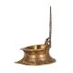 Vintage Brass Gajalakshmi Oil Lamp for Pooja