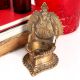 Handmade Brass Radha Krishna Oil Lamp for Pooja