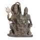 Brass Lord Shiva Lord Ganesha and Goddess Parvati Statue