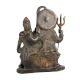 Brass Lord Shiva Lord Ganesha and Goddess Parvati Statue