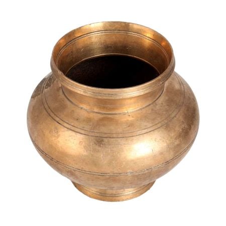 Handcrafted Brass Lota or Water Pot for Decoration