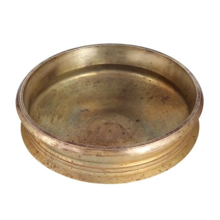 Sturdy Brass Urli in Traditional Design