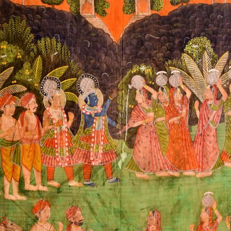 Dana Picchvai Lila Pichwai Painting