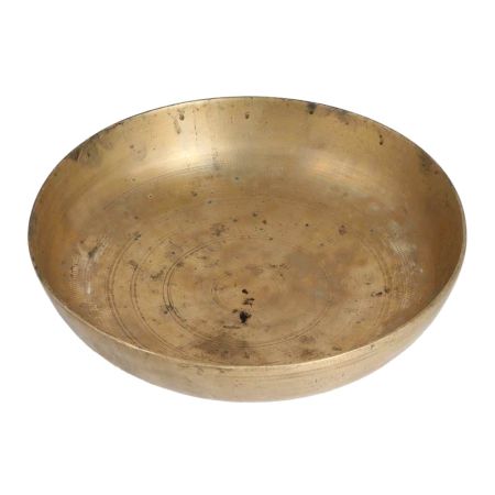 Golden Brass Bowl for Home & Office Decor