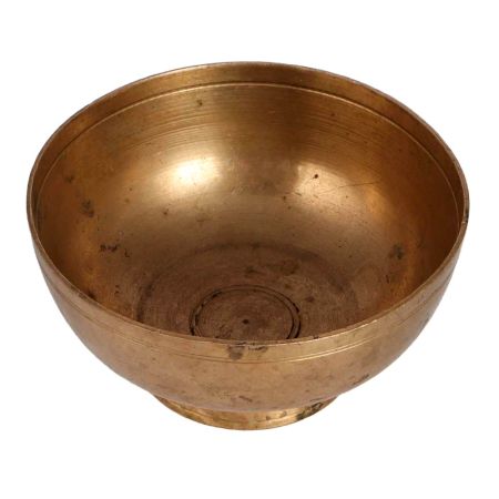 Glossy Brass Bowl for Home Decoration