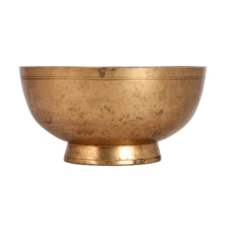 Glossy Brass Bowl for Home Decoration
