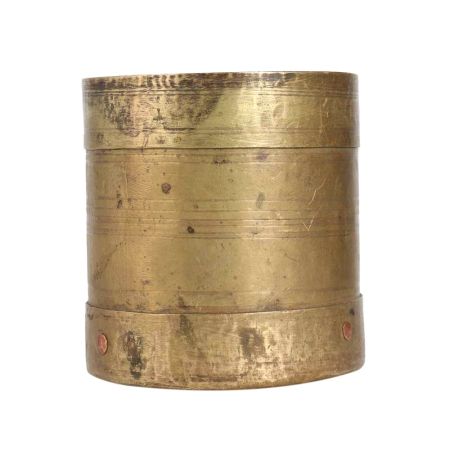 Tempting Brass Measurement Bowl from South India