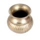 Glossy Bell Metal Holy Water Pot for Decor