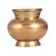 Shiny Brass Water Pot Lota for Home Decor