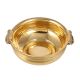 Shiny Golden Brass Bowl for Decoration