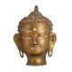 Small Brass Lord Buddha Head Statue