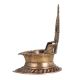 Indian Brass Gajalakshmi Oil Lamp for Pooja
