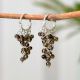 The Smoky Quartz Earrings in 92.5 Sterling Silver