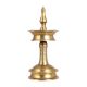 Small Shiny Golden Oil Lamp for Decor
