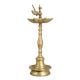 Tempting Golden Brass Oil Lamp for Decoration