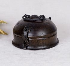 Antique Brass Jewelry Box for Home Decoration