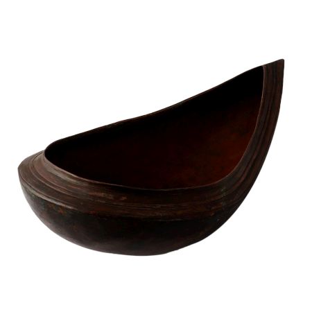 Antique Copper Yoni Lingam for Shiva Worship