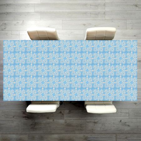 Handmade Table Top in Sky Blue Colour