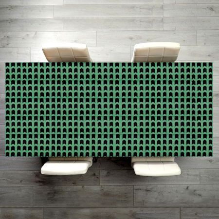 Adorning Wood and Resin Table Top in Dark Finish