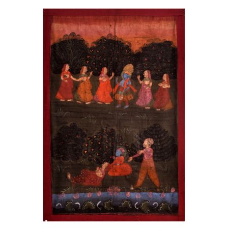 Hindu God Pichwai Painting for Prayer Room