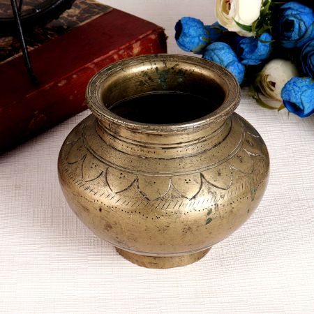 Traditional Handmade Brass Water Pot