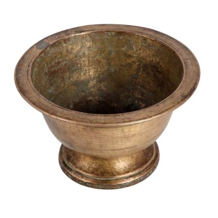Vintage Big Brass Bowl for Kumkum Tilak