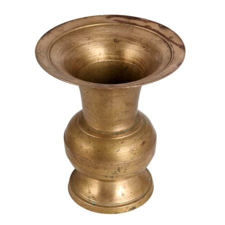 Handmade Brass Pot in South Indian Art