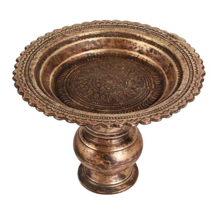 Brass Handmade Holy Tray for Decoration
