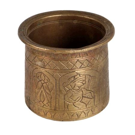 Handmade Engraved Panchpatra for DÃ©cor