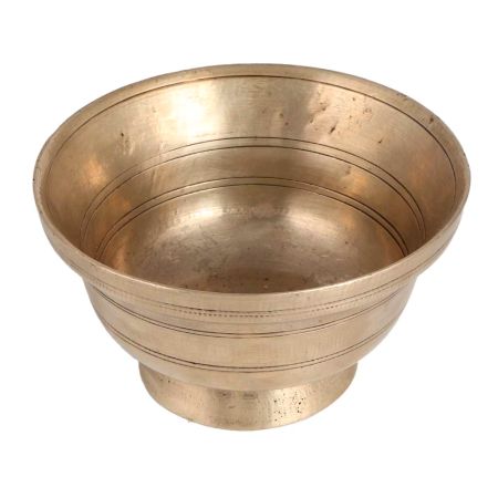 Shiny Small Brass Bowl for Kumkum Tilak