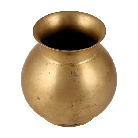 Handmade Plain Lota or Water Pot for Rituals
